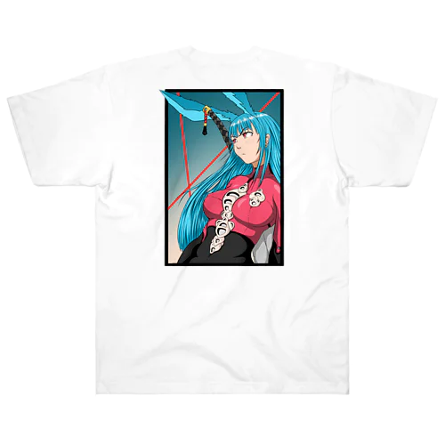 BUNNYGIRL (BACK) Heavyweight T-Shirt