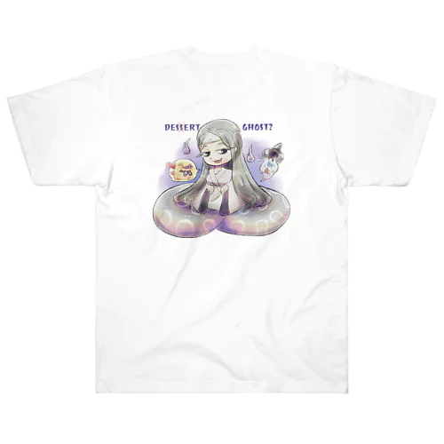 ボールパイソンデザートゴーストちゃん Heavyweight T-Shirt