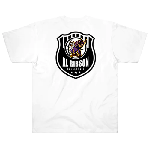 AL GIBSON BASKETBALL  Heavyweight T-Shirt