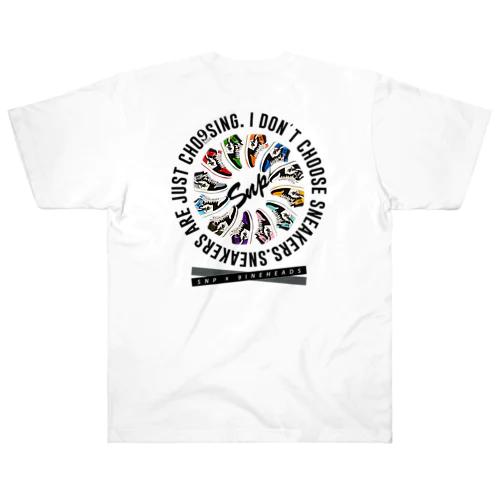 Snp×9ine SneakersCircle ヘビーウェイトTシャツ