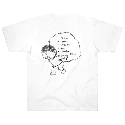 重荷くん ヘビーウェイトTシャツ