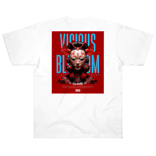 Vicious Blossom -芸者- ver.red ヘビーウェイトTシャツ