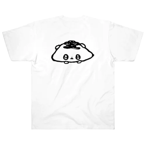 【背面】オムライスの妖精ムライちゃんTシャツ Heavyweight T-Shirt