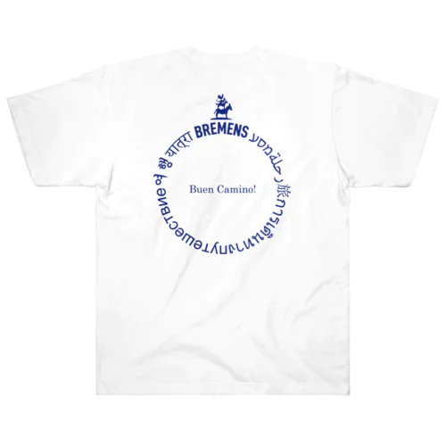 世界の言葉【旅】Blue Heavyweight T-Shirt