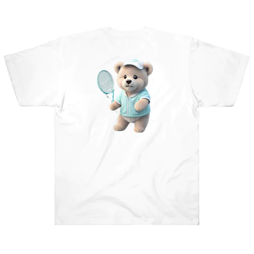 テニス熊ちゃん Heavyweight T-Shirt