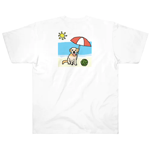 モカの夏休み Heavyweight T-Shirt