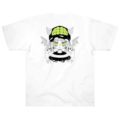 脳キャップ Heavyweight T-Shirt