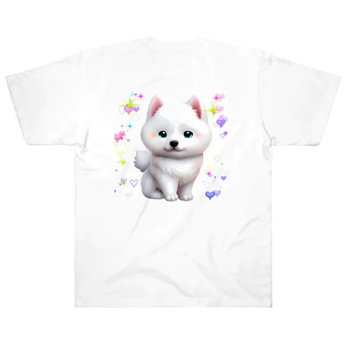 紀州犬のネネちゃん ヘビーウェイトTシャツ