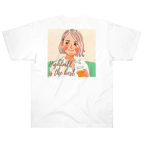 Highball Girl#1 Heavyweight T-Shirt