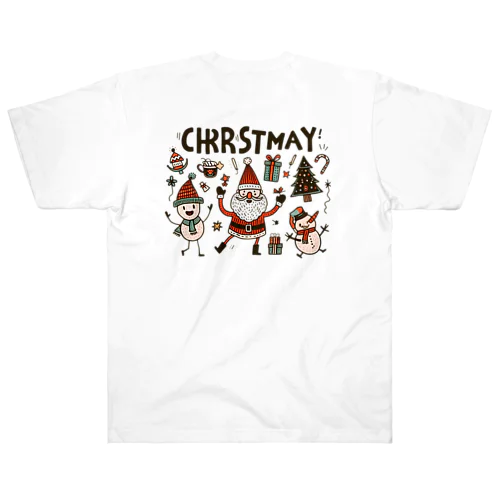 クリスマス！！ Heavyweight T-Shirt