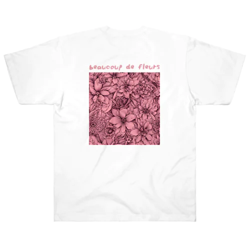 サクラ色の花園 Heavyweight T-Shirt