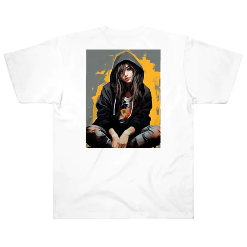 Hoodie GIRL#6 Heavyweight T-Shirt