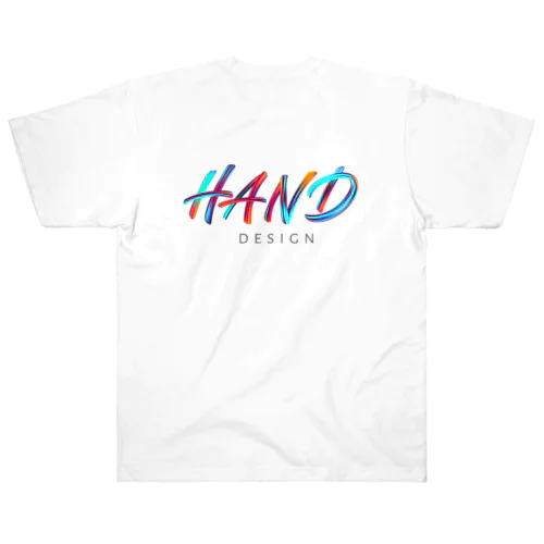 HANDロゴ(グラデーション) Heavyweight T-Shirt