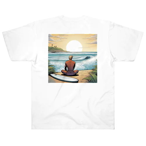 Sunset Soul Surfer (サンセット ソウルサーファー) ヘビーウェイトTシャツ
