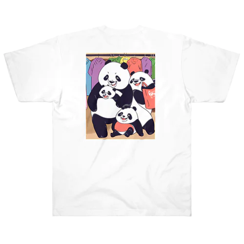 パンダの冒険 ヘビーウェイトTシャツ