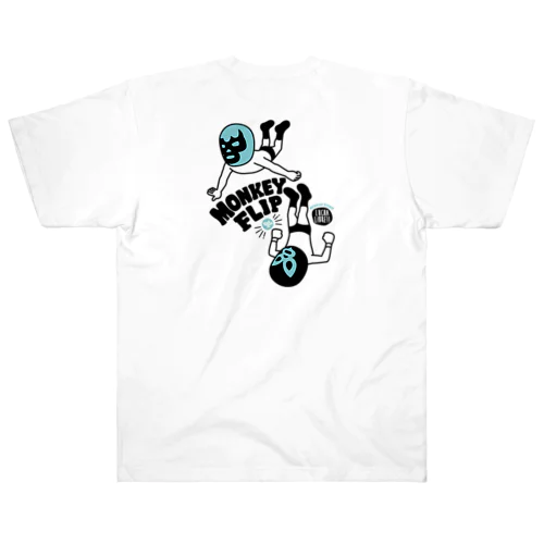 (バックプリント)MONKEY FLIP Heavyweight T-Shirt