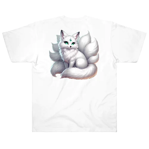 九尾の狐・nine-tailed fox Heavyweight T-Shirt