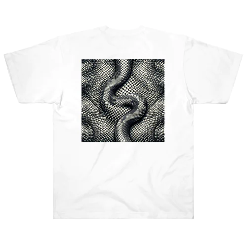 ヘビ柄① ヘビーウェイトTシャツ
