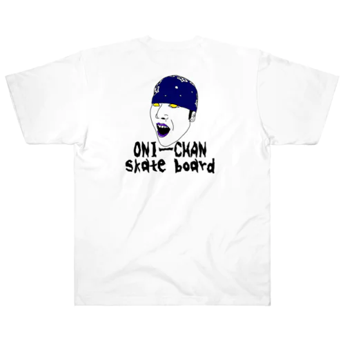 ONIーCHAN skate board ヘビーウェイトTシャツ