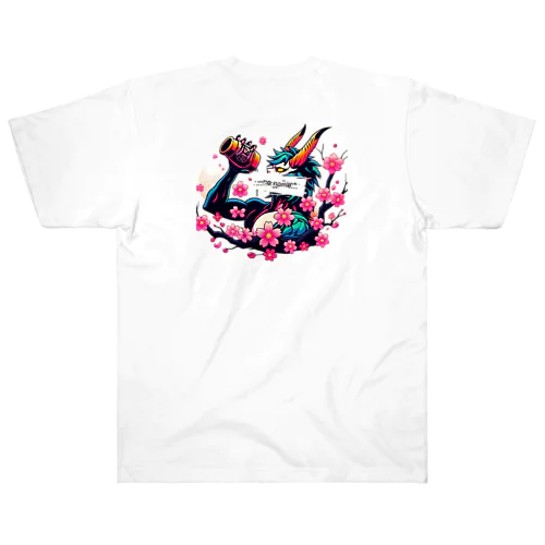 酒桜 Heavyweight T-Shirt