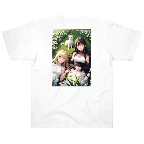 すずらん姉妹 Heavyweight T-Shirt