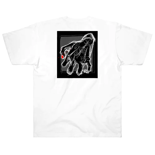 爪紅 ヘビーウェイトTシャツ