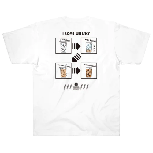 I LOVE WHISKEY-06 ヘビーウェイトTシャツ