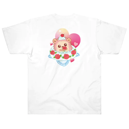 ローズケーキハリネズミ Heavyweight T-Shirt