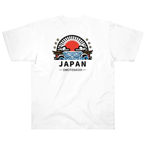 おもてなし日本 Heavyweight T-Shirt