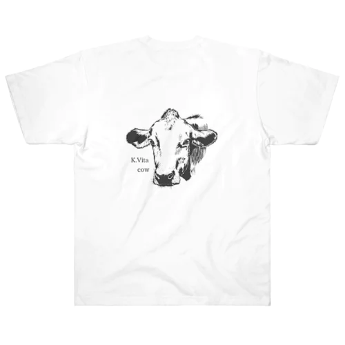 K.Vita cow #牛#丑 Heavyweight T-Shirt