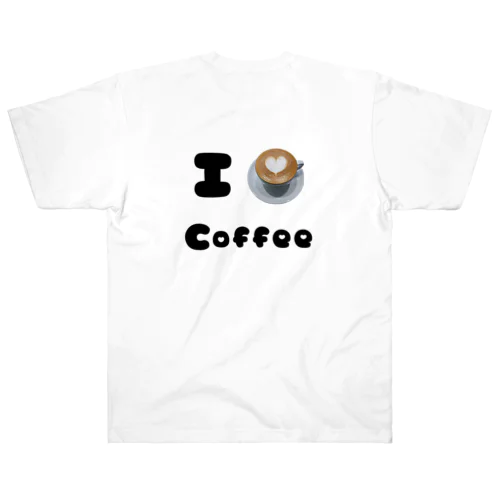 I♡coffee ヘビーウェイトTシャツ