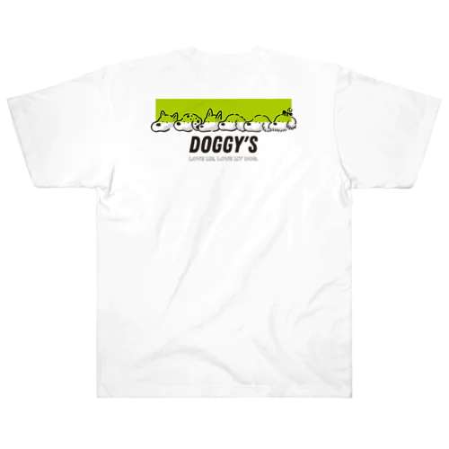 DOGGY'S グリーンver. Heavyweight T-Shirt