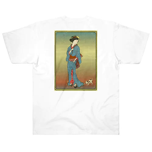 "美人画" 1-#2 ヘビーウェイトTシャツ