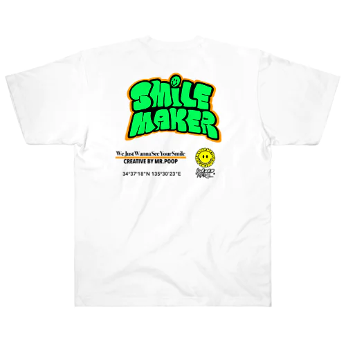 I’m a SMILE MAKER ヘビーウェイトTシャツ