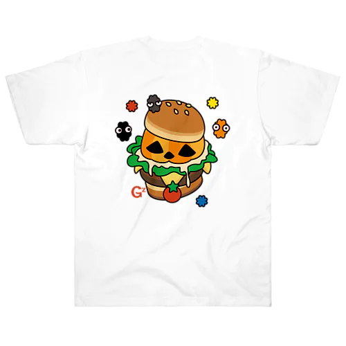バックプリント　バーガー Heavyweight T-Shirt