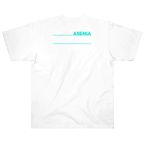 ANEMIA 貧血 ヘビーウェイトTシャツ