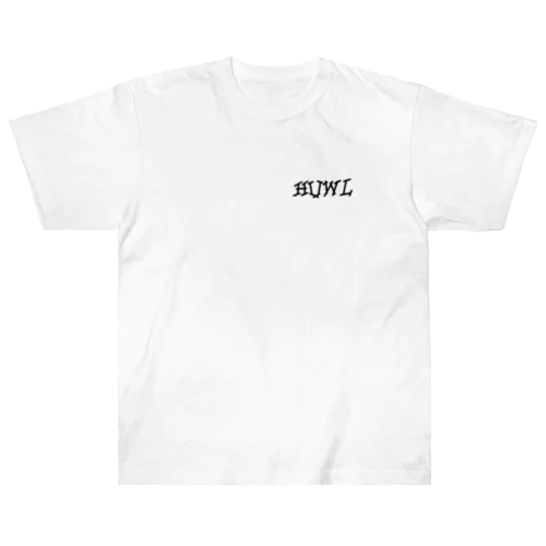 HUWL デザインTシャツ Heavyweight T-Shirt
