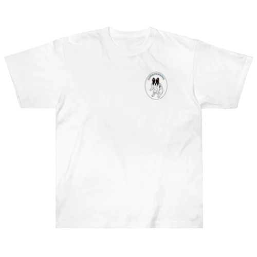 フレンチブルドッグ【わんデザイン 6月】 Heavyweight T-Shirt