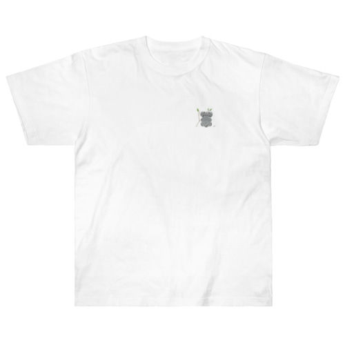 The back of Koala Heavyweight T-Shirt