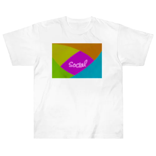 social tee ヘビーウェイトTシャツ