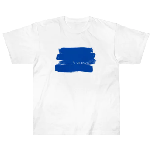 My Original Version - colored BLUE Heavyweight T-Shirt