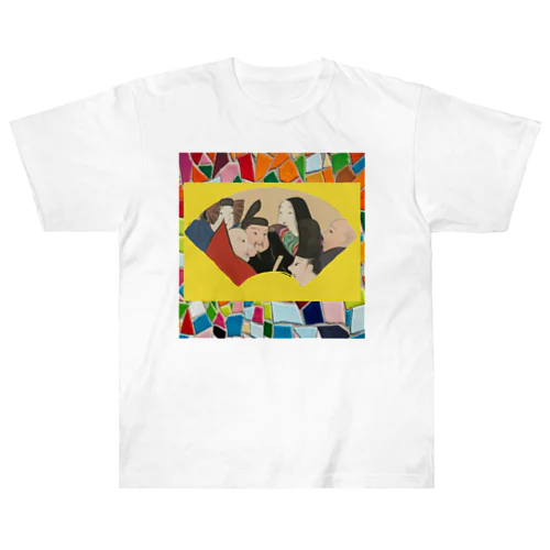 Japan's contemporary colorful modanart  ヘビーウェイトTシャツ