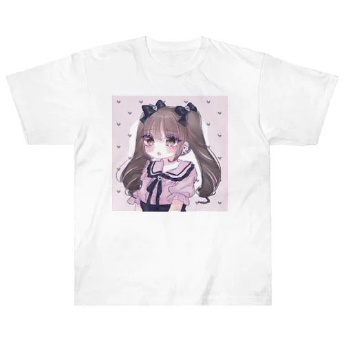 地雷ちゃん Heavyweight T-Shirt