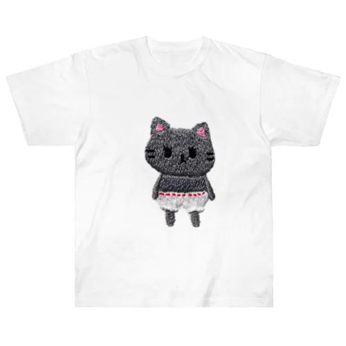 かぼちゃパンツのにゃんこちゃん ヘビーウェイトTシャツ