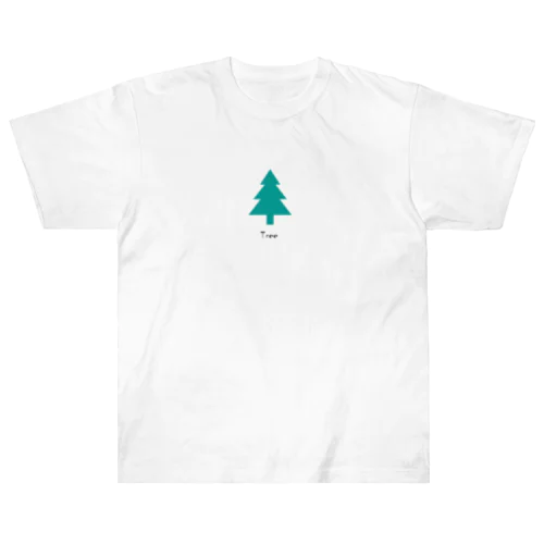 Tree Tシャツ（Green tree） Heavyweight T-Shirt