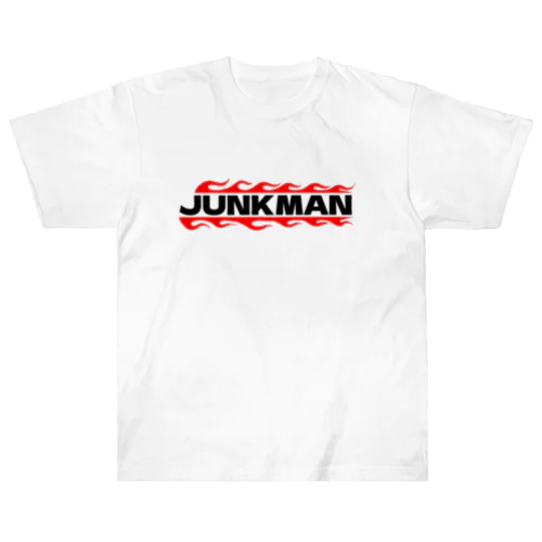 JUNKMAN flames Heavyweight T-Shirt