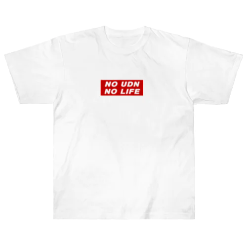 No UDN ヘビーウェイトTシャツ