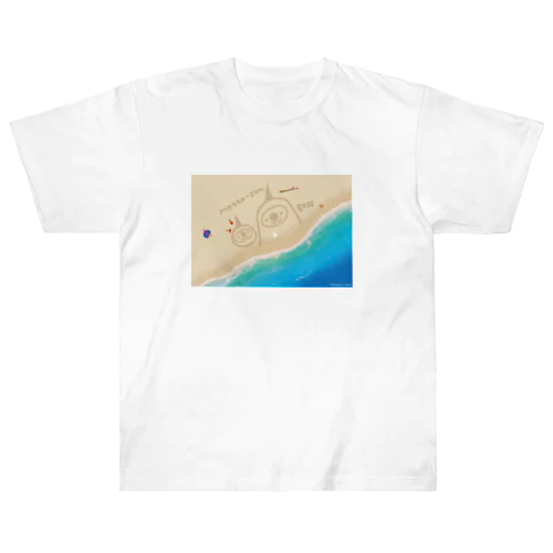 海辺のモッタさん Heavyweight T-Shirt