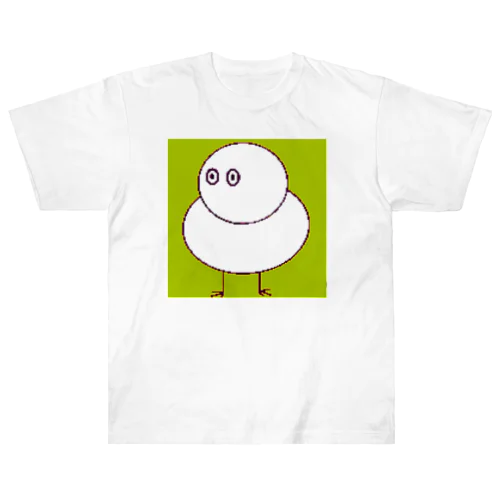 duck_snowman ヘビーウェイトTシャツ