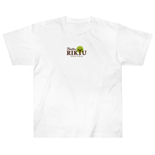 BistroRIKYUロゴ入りT-shirt Heavyweight T-Shirt